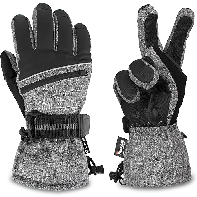 Kids Snow Ski Gloves